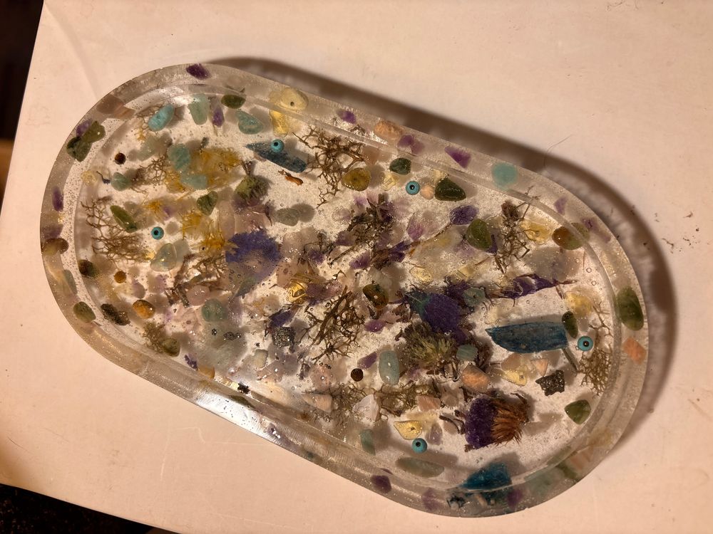 One of a kind trinket tray